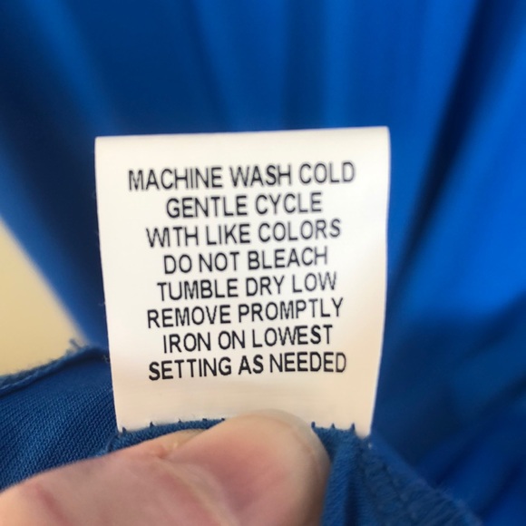 NY Collection Sleeveless Royal Blue Maxi Dress with Textured Detail - Size 3X - Picture 12 of 12